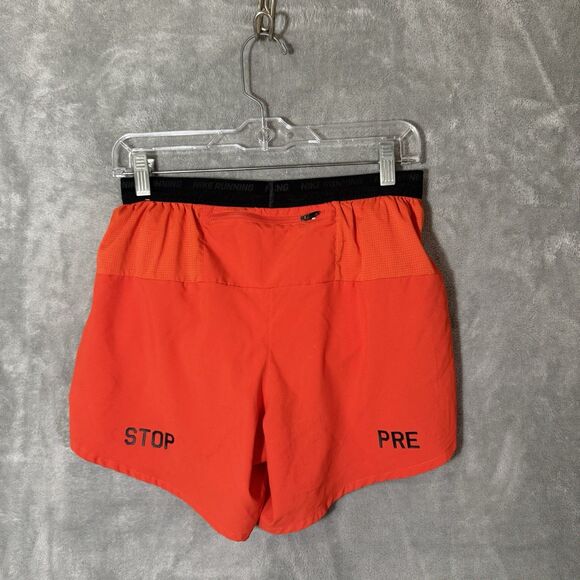 Nike 5” Flex Stride Run Energy Stop Pre Shorts Men M Picante Red Orange FN4000 - Picture 3 of 9